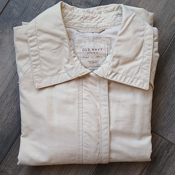 BLACK Old Navy Zip Swing Jacket size L - Picture 16 of 16